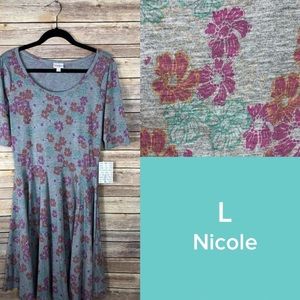 Large LuLaRoe Nicole Dress New